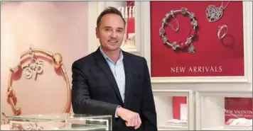  ?? PARKER ZHENG / CHINA DAILY ?? Kenneth Madsen, president of Pandora Jewelry Asia-Pacific, says physical stores will remain a key part of the group’s expansion on the Chinese mainland, which has emerged as its single largest market worldwide.