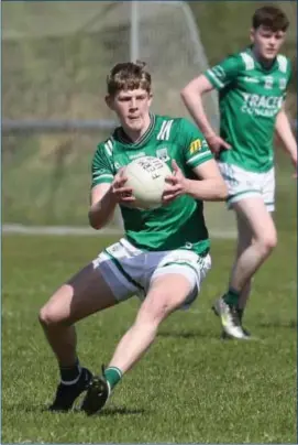  ?? ?? Daire Chapman was on target for Fermanagh against Down.