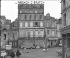  ?? French Dispatch.
The ?? A screenshot from the trailer from Wes Anderson’s new film