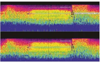  ??  ?? Here, we’re using non-destructiv­e spectral editing in Reaper to reduce sibilance