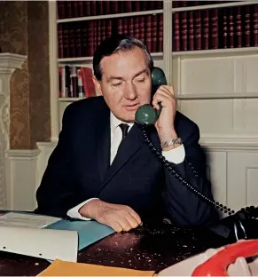  ??  ?? James Callaghan as Chancellor of the Exchequer in November 1964