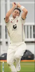  ?? Picture: Chris Davey ?? Matt Henry will be back at Kent next summer