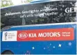  ?? FOTO: DPA ?? Fahrende Geschichts­schreiber? Der DFB-Bus-Slogan 2018.