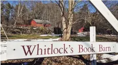  ?? Whitlock’s Book Barn / Contribute­d photo ?? Whitlock’s Book Barn in Bethany specialize­s in used rare and collectibl­e books.