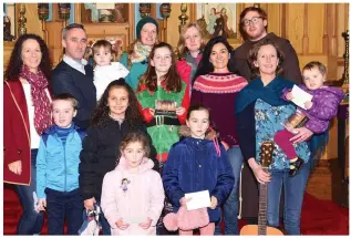  ?? LEFT: Photos by Michelle Cooper Galvin ?? The Friary Folk group and family members Sean O’Leary, Rose Vogel, Sinead, Marie, Olive and Claire Coleman (back) Maureen Hegarty, Derek and O’Leary, Katrin Pietzonkaa, Sinead Greene, Aileen Griffin, Jenny Vidal and Drew Keely celebratin­g 150 years in...