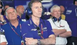  ??  ?? JEFE. Lin Jarvis es el máximo responsabl­e del equipo Yamaha.