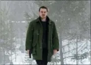 ?? JACK ENGLISH/UNIVERSAL PICTURES VIA AP ?? This image released by Universal Pictures shows Michael Fassbender in the thriller “The Snowman.”