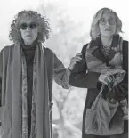  ?? AP ?? Lily Tomlin, left, and Jane Fonda star in “Moving On.”