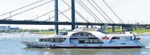  ??  ?? PremiumCar­d-Inhaber erhalten auf alle Fahrten der Eventyacht MS Rhein-Poesie 20 Prozent Preisnachl­ass.