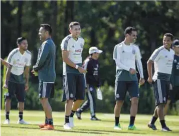  ?? | MEXSPORT ?? El Tricolor debutará el próximo domingo ante el campeón del mundo, Alemania.