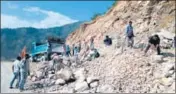  ?? HT ARCHIVE ?? ■
Constructi­on work on at the Char Dham project site.