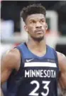  ?? FUENTE EXTERNA ?? Jimmy Butler solo jugaría una temporada con el equipo de Minnesota.