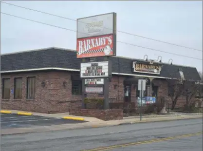  ?? PETE BANNAN - MEDIANEWS GROUP ?? Barnaby’s of America on McDade Boulevard in Ridley Township.