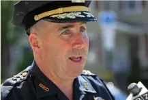  ?? STUART CAHILL / HERALD STAFF FILE ?? SPEAKING OUT: Former Boston Police Department Superinten­dent Daniel Linskey said rioting and looting across the country in response to the police killing of George Floyd could be stoked by terrorist groups outside the U.S.