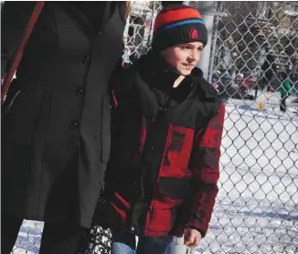  ?? JACQUES NADEAU LE DEVOIR ?? William, 10 ans, fréquente une classe spécialisé­e dans une école publique du Plateau Mont-Royal.