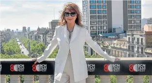  ?? ?? Susan Sarandon es una de las estrellas invitadas del BCN Film Fest.