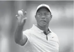  ?? ERIC GAY/AP ?? Fifteen months removed from a car crash that almost cost him his right leg, Tiger Woods, 46, will compete in his second major of 2022 at this week’s PGA Championsh­ip.