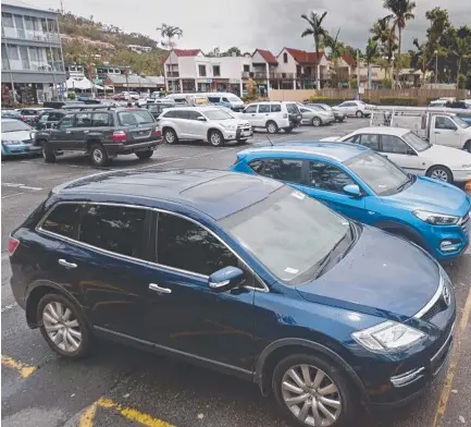  ??  ?? Whitsunday Regional Council Airlie Beach carparks will soon be accessible for up to an hour for $2, instead of $4.