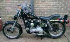  ??  ?? Meader’s muscle bike: is Scoop man enough?