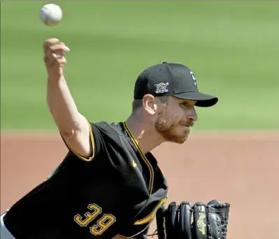  ??  ?? Matt Freed/Post-Gazette
Chad Kuhl will open the season for the Pirates Thursday in Chicago against the Cubs.