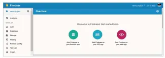  ??  ?? Figure 3: Demo project in the Firebase dashboard