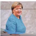  ?? FOTO: REUTERS ?? Geht’s jetzt los? Regierungs­chefin Angela Merkel.