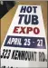  ?? — Photo by Keith Gosse/The Telegram ?? Bubba’s Tubs and Pools owner Greg Butler says these signs do not actually promote a hot tup expo.