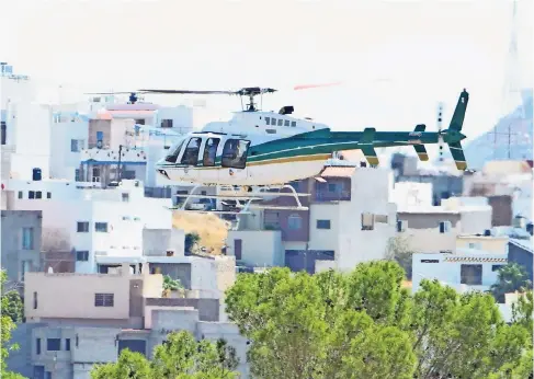  ??  ?? el uso de las aeronaves estatales para la comodidad del gobernador ya había sido criticado por el líder de Morena en Chihuahua