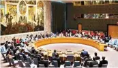  ??  ?? The UN Security Council vowed to demand a halt to any further nuclear or missile tests