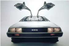  ?? DELOREAN MOTOR COMPANY ?? Among Giugiaro’s iconic car designs is the DeLorean DMC-12.