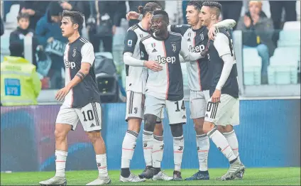  ?? FOTO: EFE ?? La Juventus ya alcanzó un acuerdo con sus jugadores para no pagar el sueldo de los meses de marzo, abril, mayo y junio