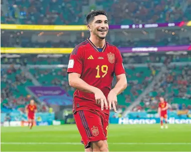  ?? ?? Carlos Soler celebra su gol ante Costa Rica.