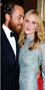  ??  ?? As they were: James Middleton and Donna Air at a charity bash in 2015