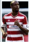  ??  ?? FORMER Arsenal and Middlesbro­ugh full-back Justin Hoyte (above) is on trial with Hamilton. The 31-year-old played for Accies Under-20s in their SPFL developmen­t league fixture with Motherwell last night. Hoyte last played for Dagenham &amp; Redbridge last season after leaving Boro for Millwall in 2014.
