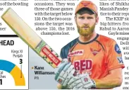  ??  ?? Kane Williamson.