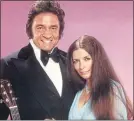  ??  ?? Johnny Cash and June Carter