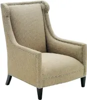  ??  ?? Right: Andrew Martin’s Venus chair pares the lines of a traditiona­l wingback to a more contempora­ry silhouette.