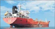  ?? IWAN AFWAN / MARINETRAF­FIC ?? South Korea has impounded the Lighthouse Winmore and questioned its crew, officials said. Washington wants the U.N. Security Council to blacklist 10 ships — including the Lighthouse Winmore.