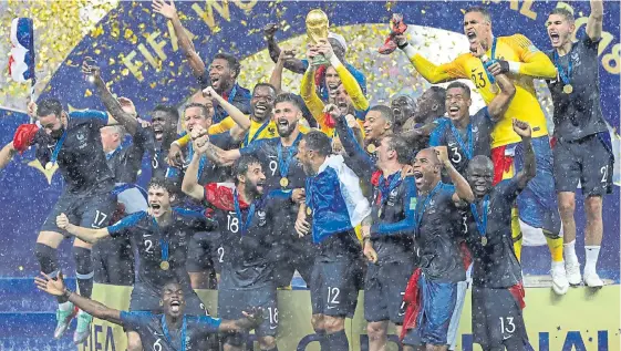  ?? ARCHIVO / ADN ?? La selección francesa ganó la Copa del Mundo en Rusia 2018 y sumó así su segunda conquista. La presencia de más equipos abre debate sobre posible nivel del torneo.