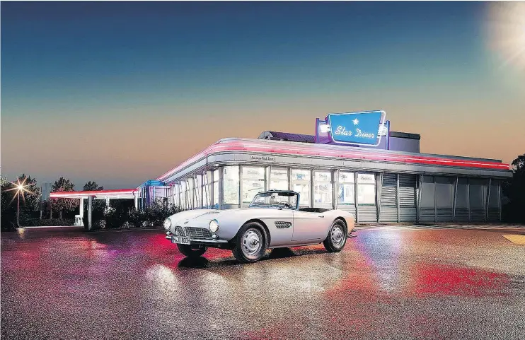  ?? — PHOTOS: BMW FILES ?? This BMW 507 roadster was once owned by Elvis Presley.