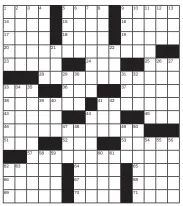  ?? PUZZLE BY MICHAEL SCHLOSSBER­G ??