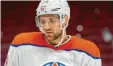  ?? Foto: Dom Gagne, dpa ?? Leon Draisaitl schied mit den Edmonton Oilers in den Play-offs aus.