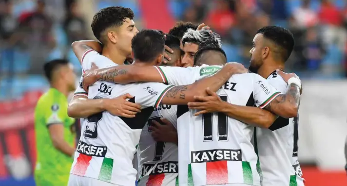  ?? ?? ► La última vez que Palestino logró clasificar a la instancia de los 32 mejores de la Libertador­es fue en 2019.