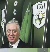  ??  ?? Agreement:
Former FAI chief John Delaney