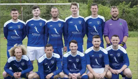  ??  ?? Ashford Rovers, who closed in on the Andy McEvoy Premier Division title with a win over Newtown United.