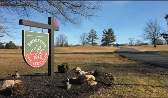  ?? EVAN BRANDT — MEDIANEWS GROUP ?? The entrance to Brookside Country Club off North Adams Street in Lower Pottsgrove.