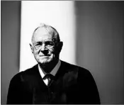  ?? ERIC THAYER/GETTY 2017 ?? Justice Anthony Kennedy wrote of even “subtle departures from” the state’s mandated “neutrality” on religion.