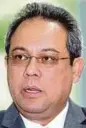  ??  ?? Malaysian Investment Developmen­t Authority chief executive officer Datuk Azman Mahmud