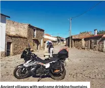  ?? ?? Ancient villages with welcome drinking fountains