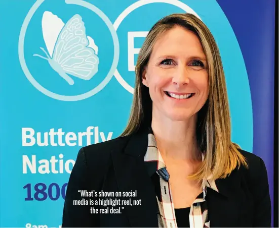  ??  ?? Educators concerned about body image or eating disorders in their students are encouraged to call the Butterfly Foundation’s National Hotline on 1800 33 4673.